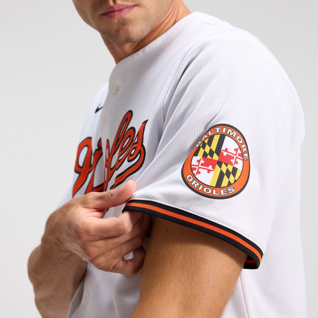 Baltimore Orioles Nike Home Limited Jersey - White Team Jersey Sports Fan Apparel