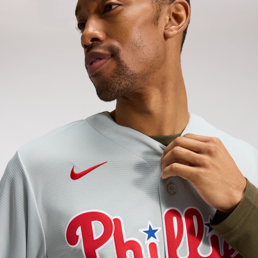 Philadelphia Phillies Bryce Harper Nike Road Replica Jersey - Gray Team Jersey Sports Fan Apparel