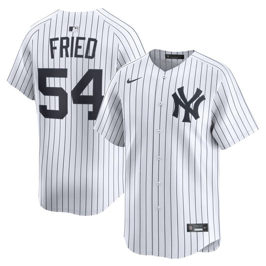 New York Yankees Max Fried Nike Home Limited Player Jersey - White Team Jersey Sports Fan Apparel