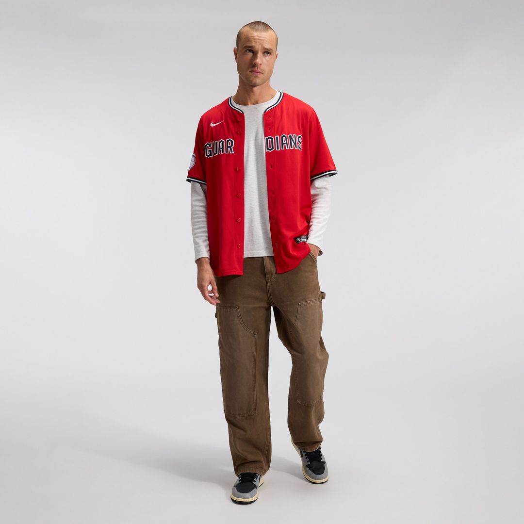 Cleveland Guardians Nike Alternate Limited Jersey - Red Team Jersey Sports Fan Apparel