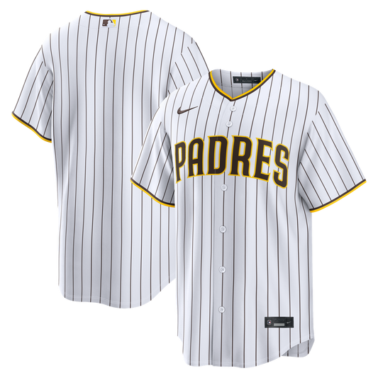 San Diego Padres Nike Home Replica Jersey - White Team Jersey Sports Fan Apparel