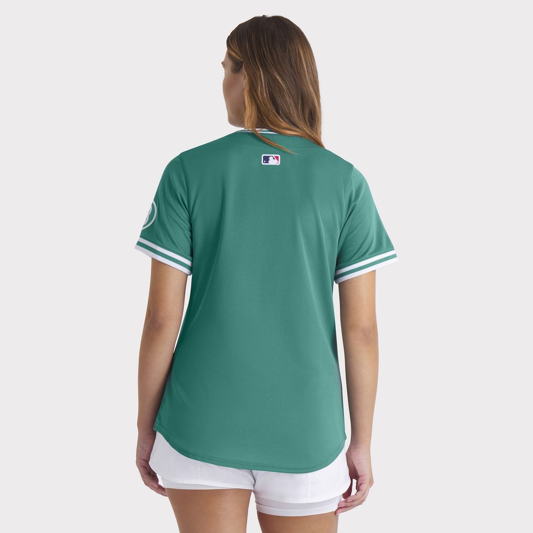 Boston Red Sox Nike Women's 2025 City Connect Limited Jersey - Green Team Jersey Sports Fan Apparel