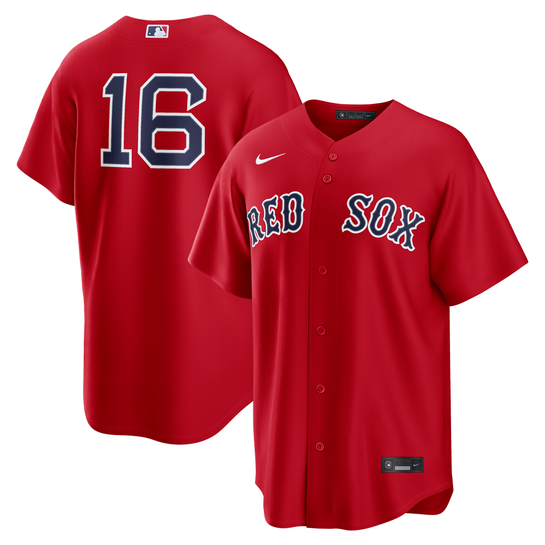 Boston Red Sox Jarren Duran Nike Alternate Replica Jersey - Red Team Jersey Sports Fan Apparel