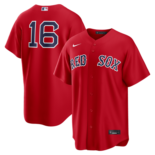 Boston Red Sox Jarren Duran Nike Alternate Replica Jersey - Red Team Jersey Sports Fan Apparel