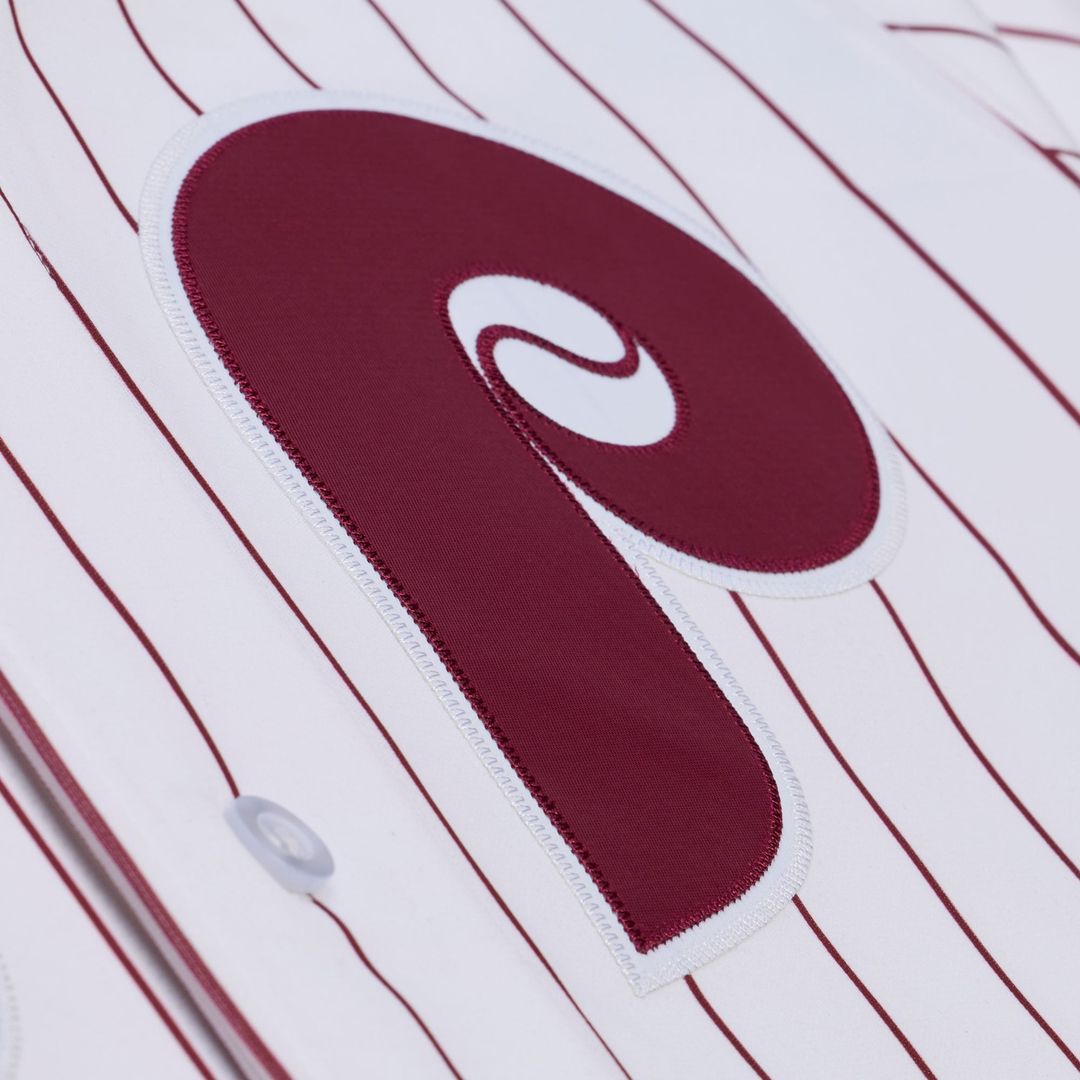 Philadelphia Phillies Chase Utley Mitchell & Ness 2003 Cooperstown Authentic Jersey - White Team Jersey Sports Fan Apparel