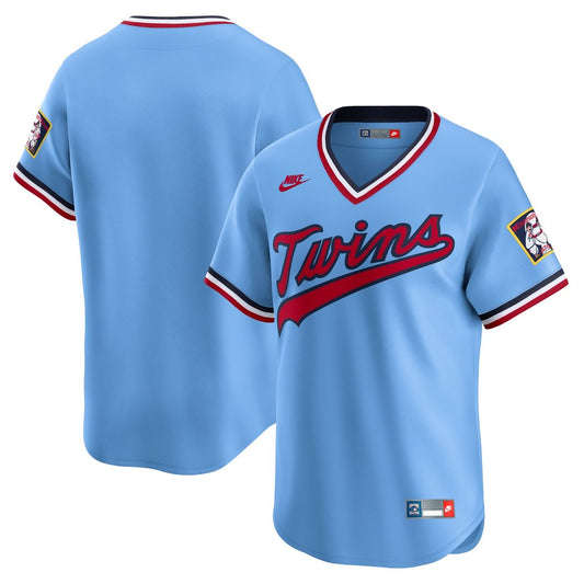 Minnesota Twins Nike Cooperstown Limited Jersey - Light Blue Team Jersey Sports Fan Apparel