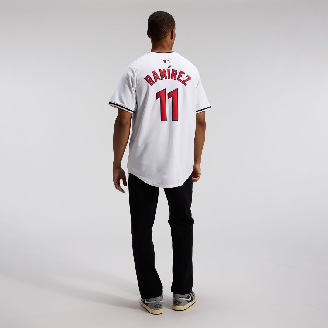 Cleveland Guardians Jose Ramirez Nike Home Limited Player Jersey - White Team Jersey Sports Fan Apparel