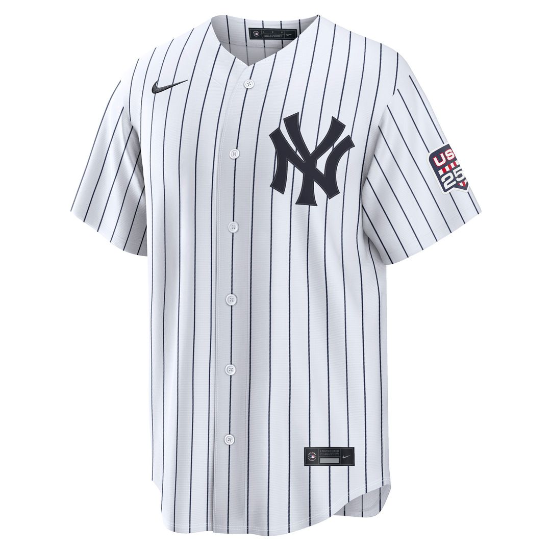 New York Yankees Aaron Judge Nike USA 250 Fourth of July Home Stadium Jersey - White Team Jersey Sports Fan Apparel