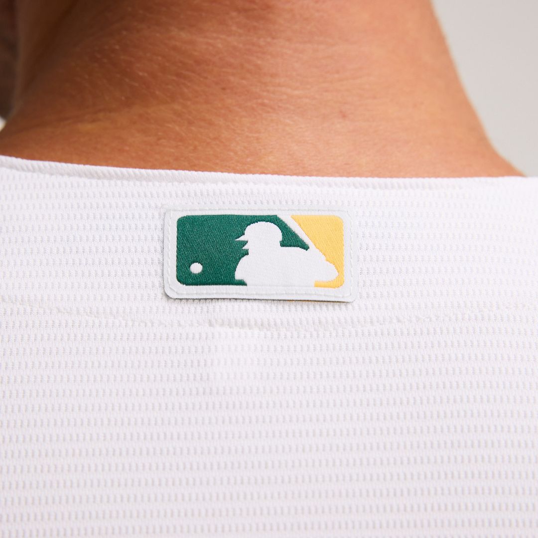 Athletics Nike Home Replica Team Jersey - White Team Jersey Sports Fan Apparel