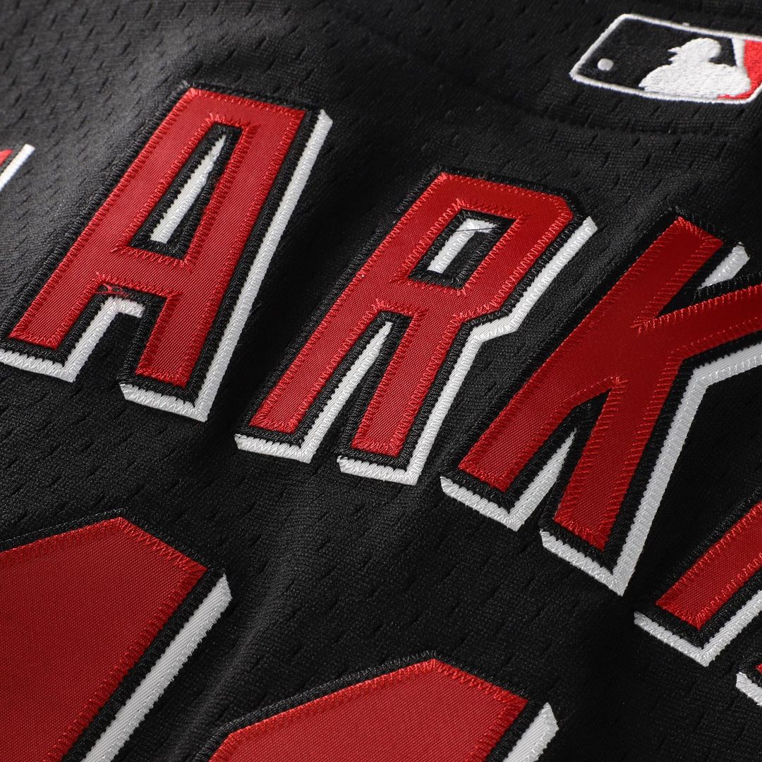 Cincinnati Reds Barry Larkin Mitchell & Ness Cooperstown Mesh Batting Practice Button - Up Jersey - Black Team Jersey Sports Fan Apparel