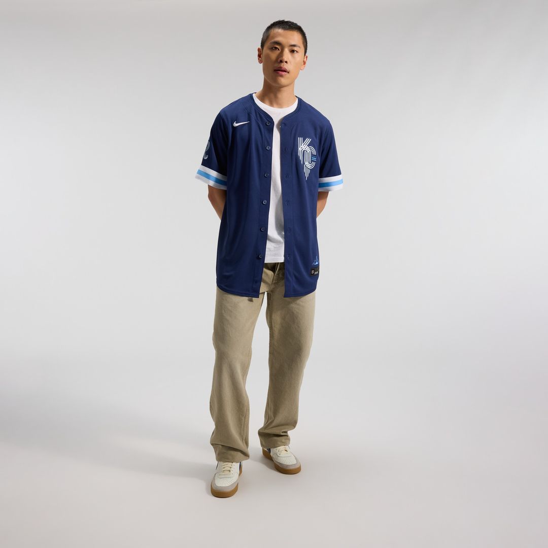 Kansas City Royals Nike City Connect Limited Jersey - Navy Team Jersey Sports Fan Apparel