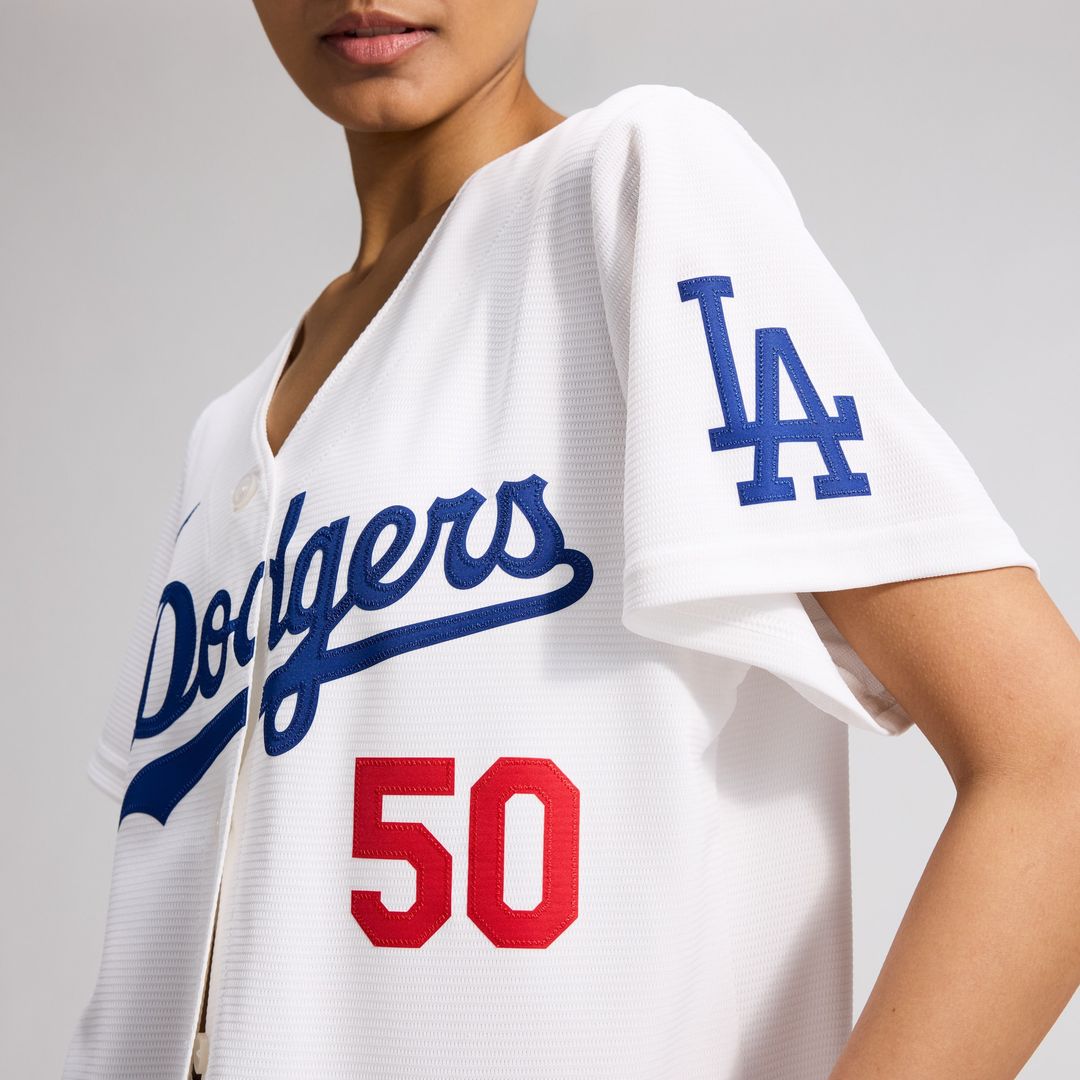 Los Angeles Dodgers Mookie Betts Nike Women's Home Stadium Jersey - White Team Jersey Sports Fan Apparel