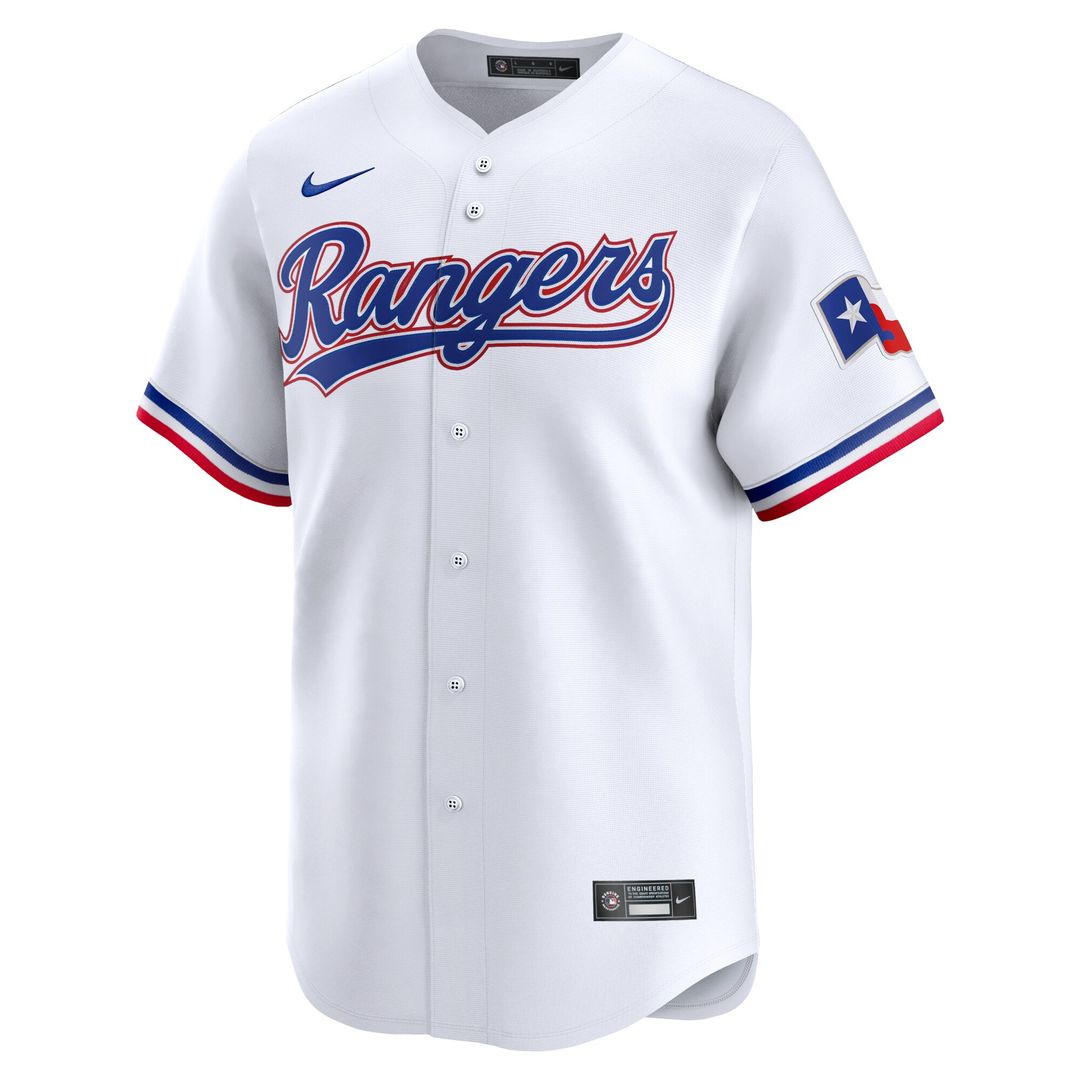 Texas Rangers Josh Jung Nike Home Limited Player Jersey - White Team Jersey Sports Fan Apparel