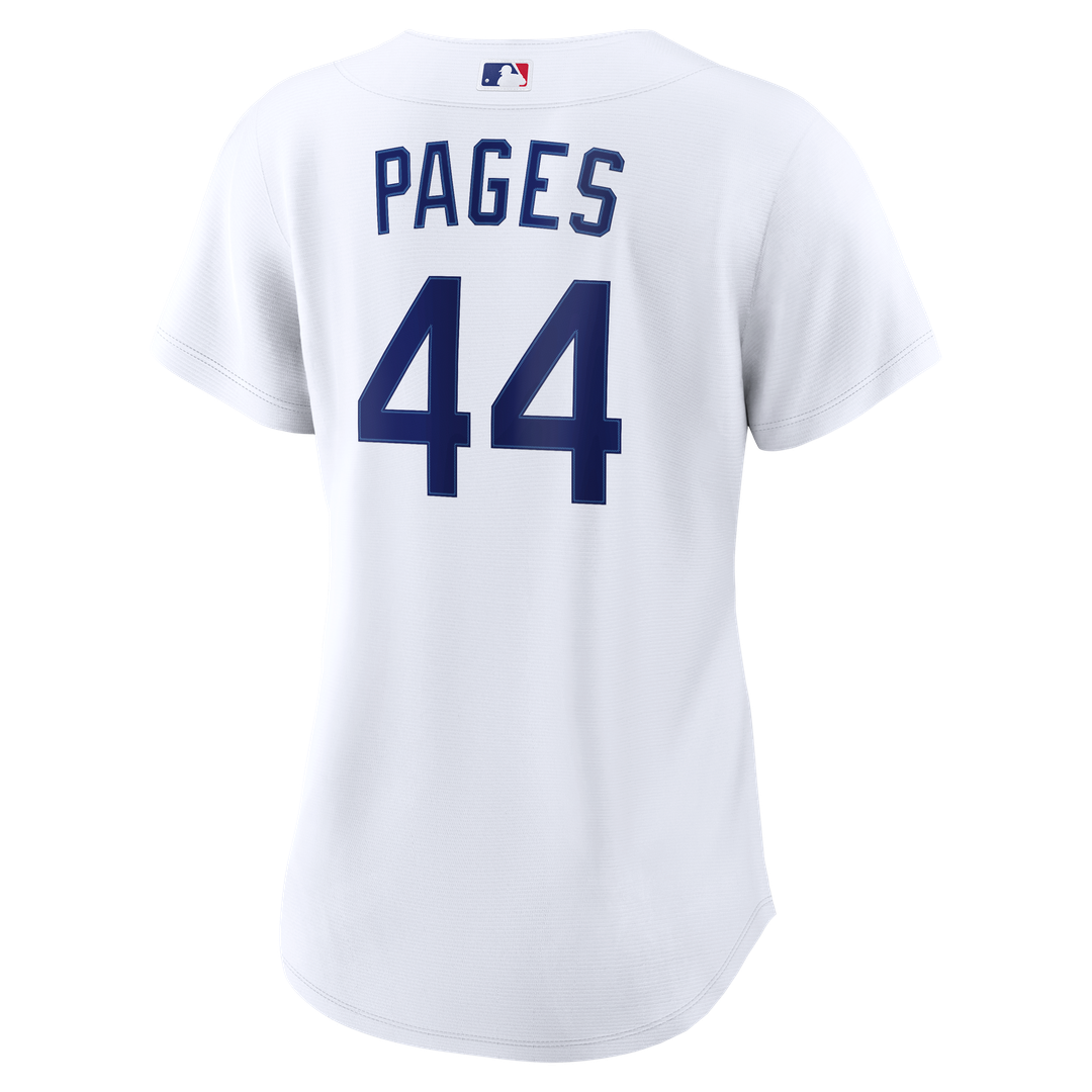 Los Angeles Dodgers Andy Pages Nike Women's Home Replica Jersey - White Team Jersey Sports Fan Apparel