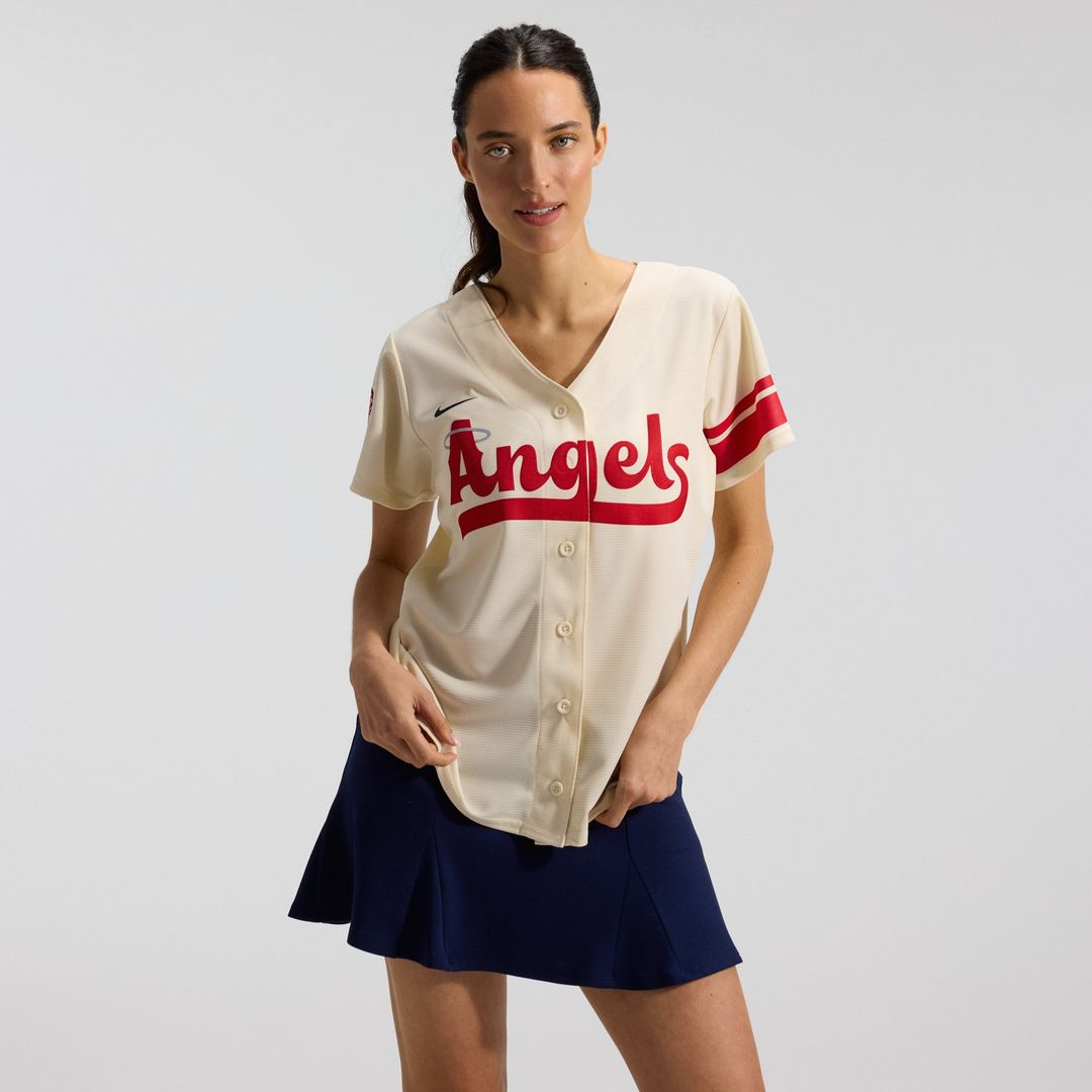 Los Angeles Angels Anthony Rendon Nike Women's City Connect Replica Player Jersey - Cream Team Jersey Sports Fan Apparel