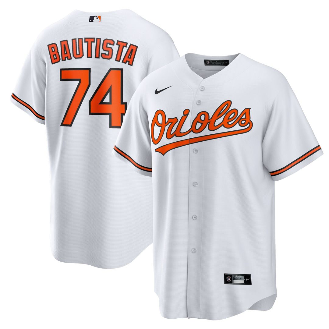Baltimore Orioles Felix Bautista Nike Replica Player Jersey - White Team Jersey Sports Fan Apparel