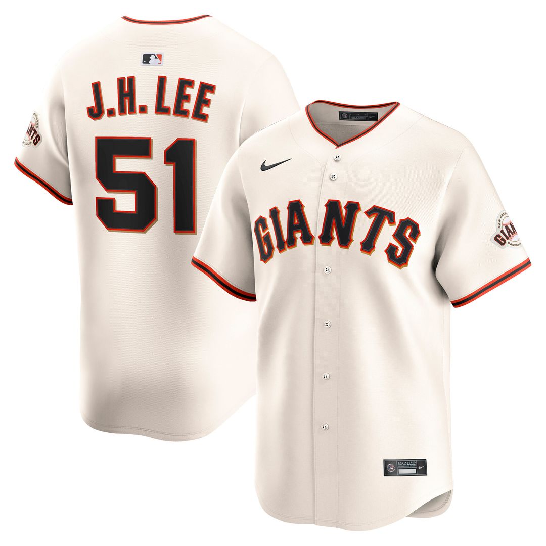 San Francisco Giants Jung Hoo Lee Nike Home Limited Player Jersey - Cream Team Jersey Sports Fan Apparel