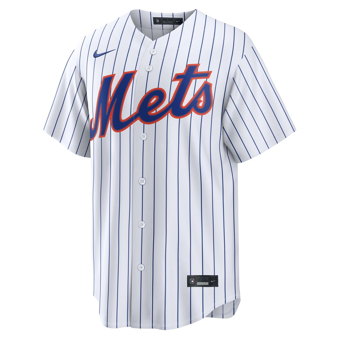 New York Mets Brett Baty Nike Home Replica Jersey - White Team Jersey Sports Fan Apparel
