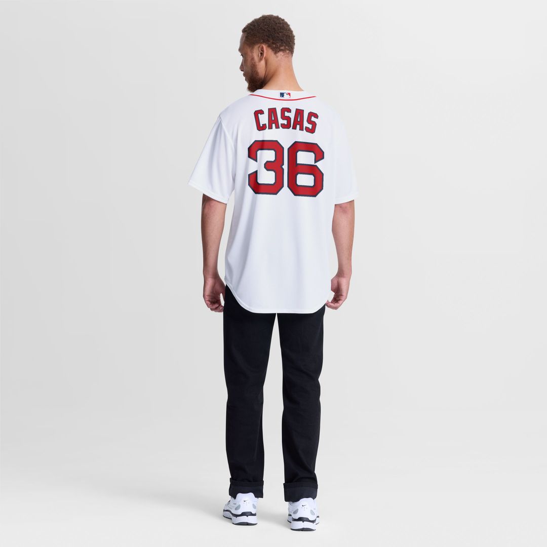 Boston Red Sox Triston Casas Nike Home Replica Jersey - White Team Jersey Sports Fan Apparel