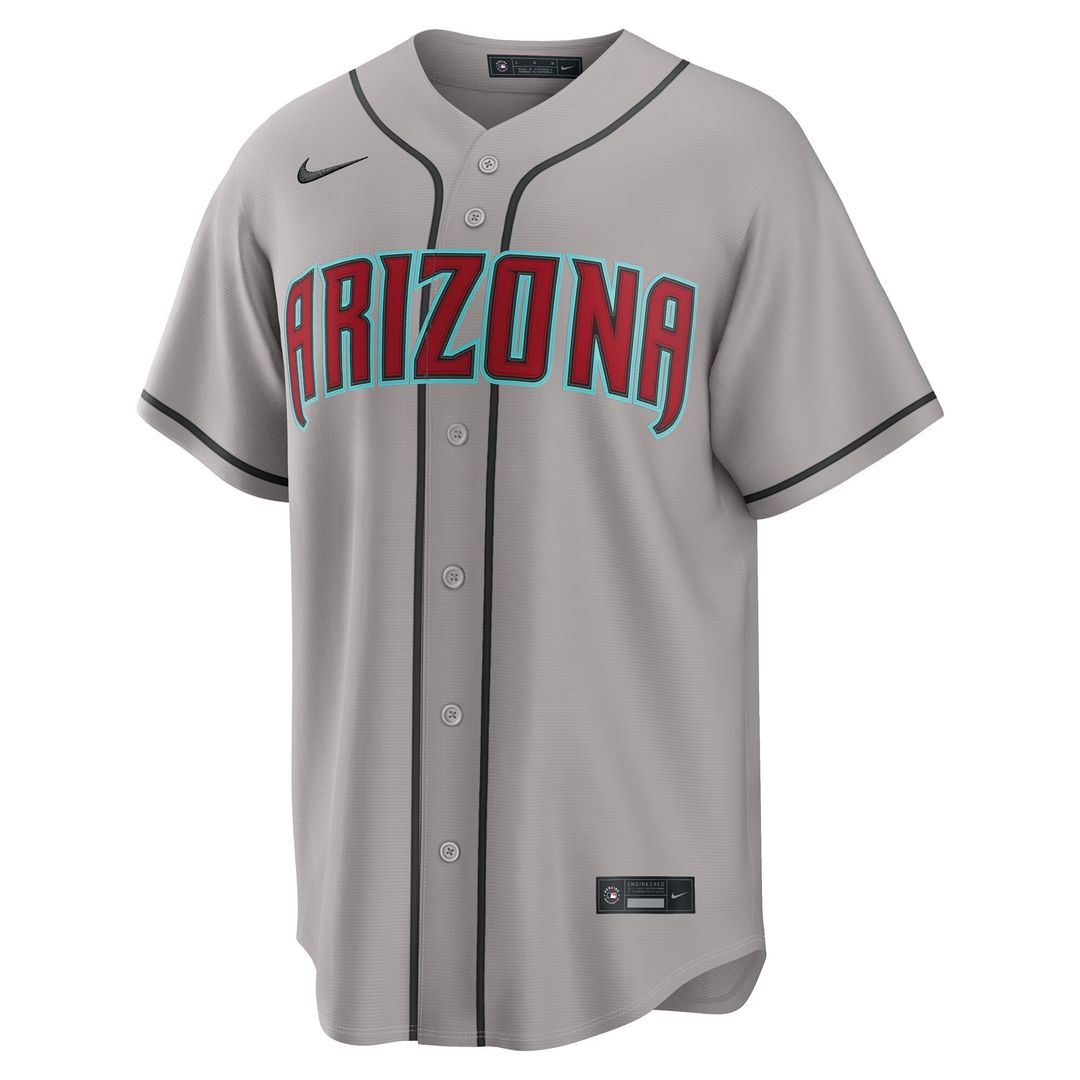 Arizona Diamondbacks Corbin Carroll Nike Alternate Replica Jersey - Black Team Jersey Sports Fan Apparel
