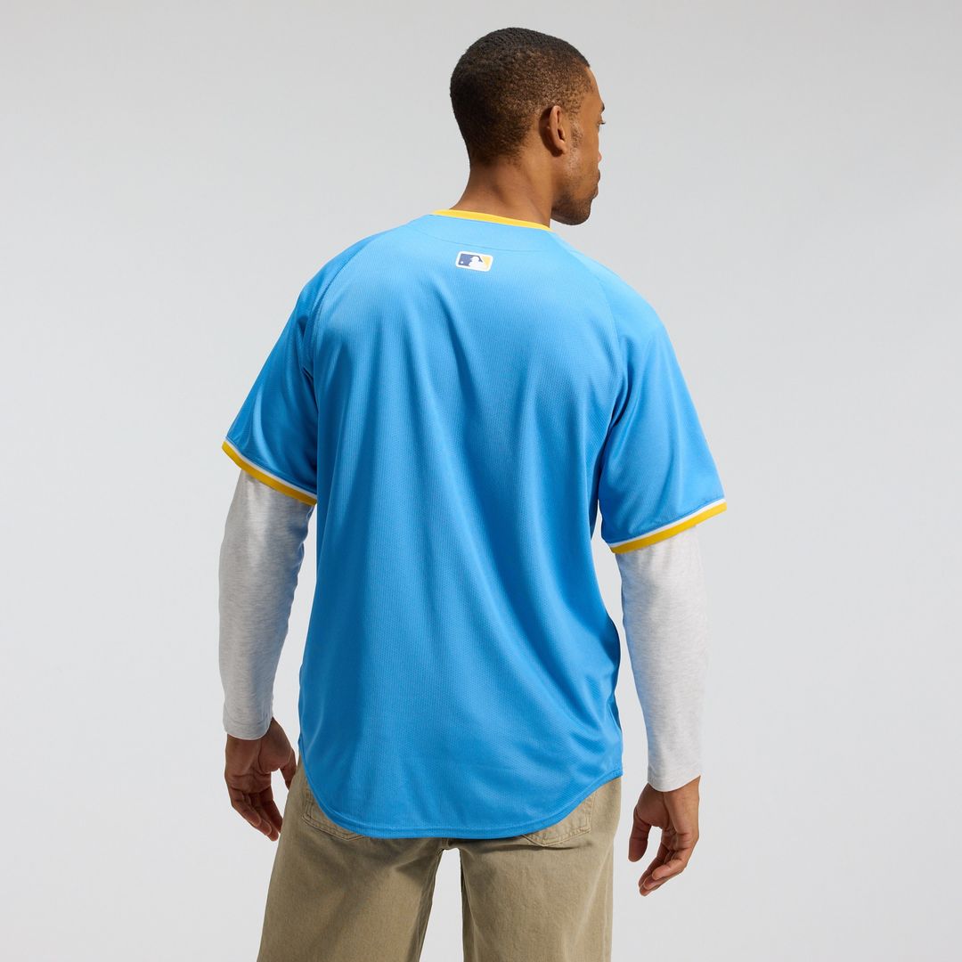 Milwaukee Brewers Nike City Connect Limited Jersey - Light Blue Team Jersey Sports Fan Apparel