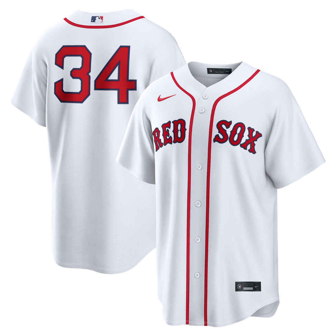 Boston Red Sox David Ortiz Nike Home Replica Jersey - White Team Jersey Sports Fan Apparel