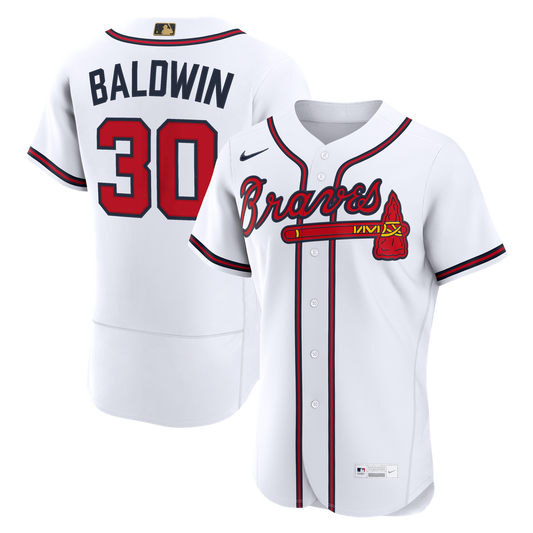 Atlanta Braves Drake Baldwin Nike MLB Awards Authentic Jersey - White Team Jersey Sports Fan Apparel