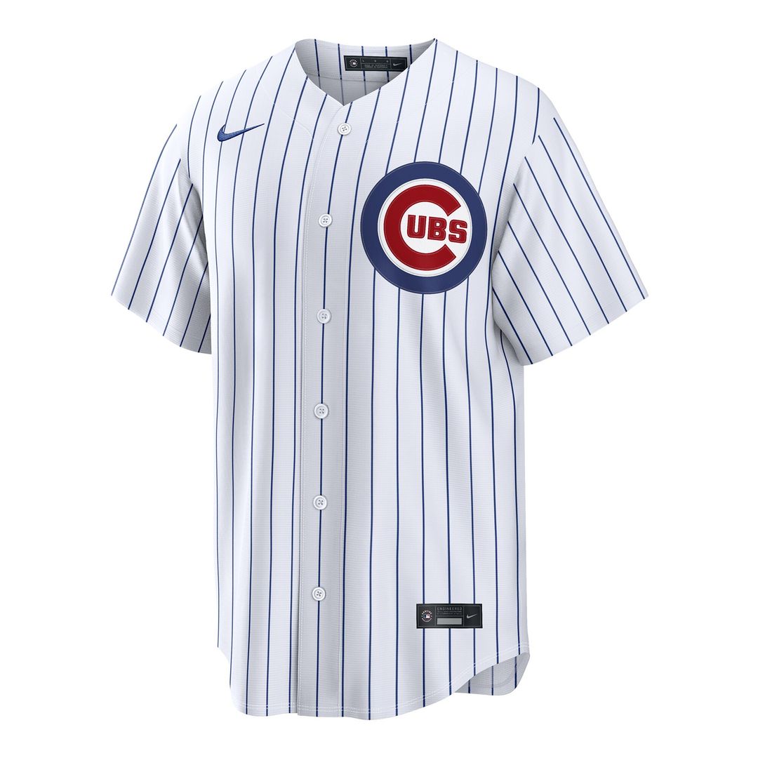 Chicago Cubs Carson Kelly Nike Home Replica Jersey - White Team Jersey Sports Fan Apparel