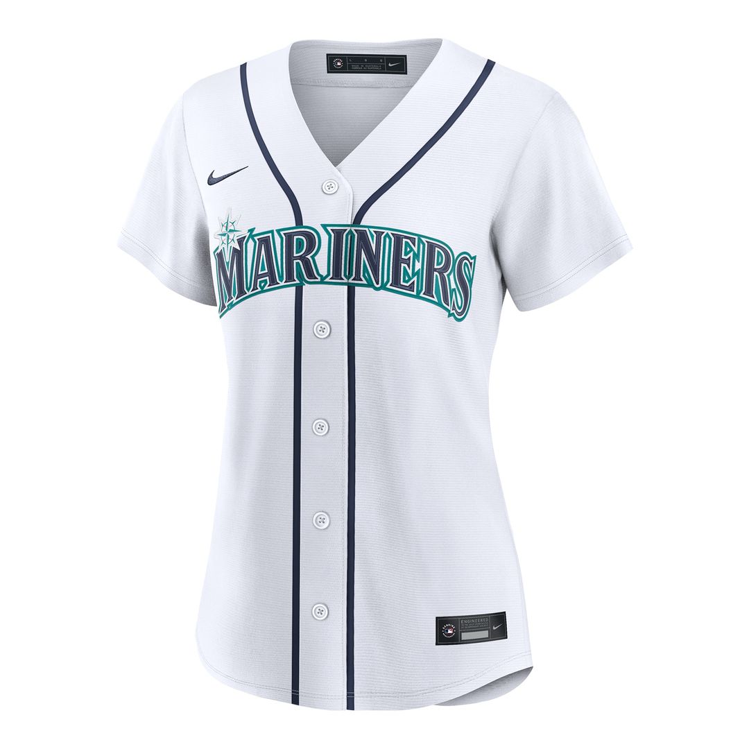 Seattle Mariners Dominic Canzone Nike Women's Home Replica Jersey - White Team Jersey Sports Fan Apparel