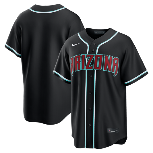 Arizona Diamondbacks Nike Fashion Replica Black Out Jersey Team Jersey Sports Fan Apparel