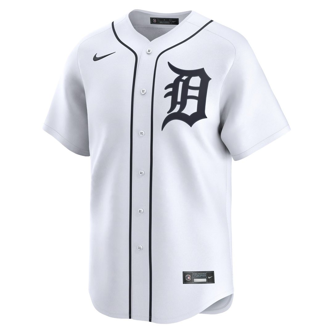 Detroit Tigers Spencer Torkelson Nike Youth Home Limited Player Jersey - White Team Jersey Sports Fan Apparel