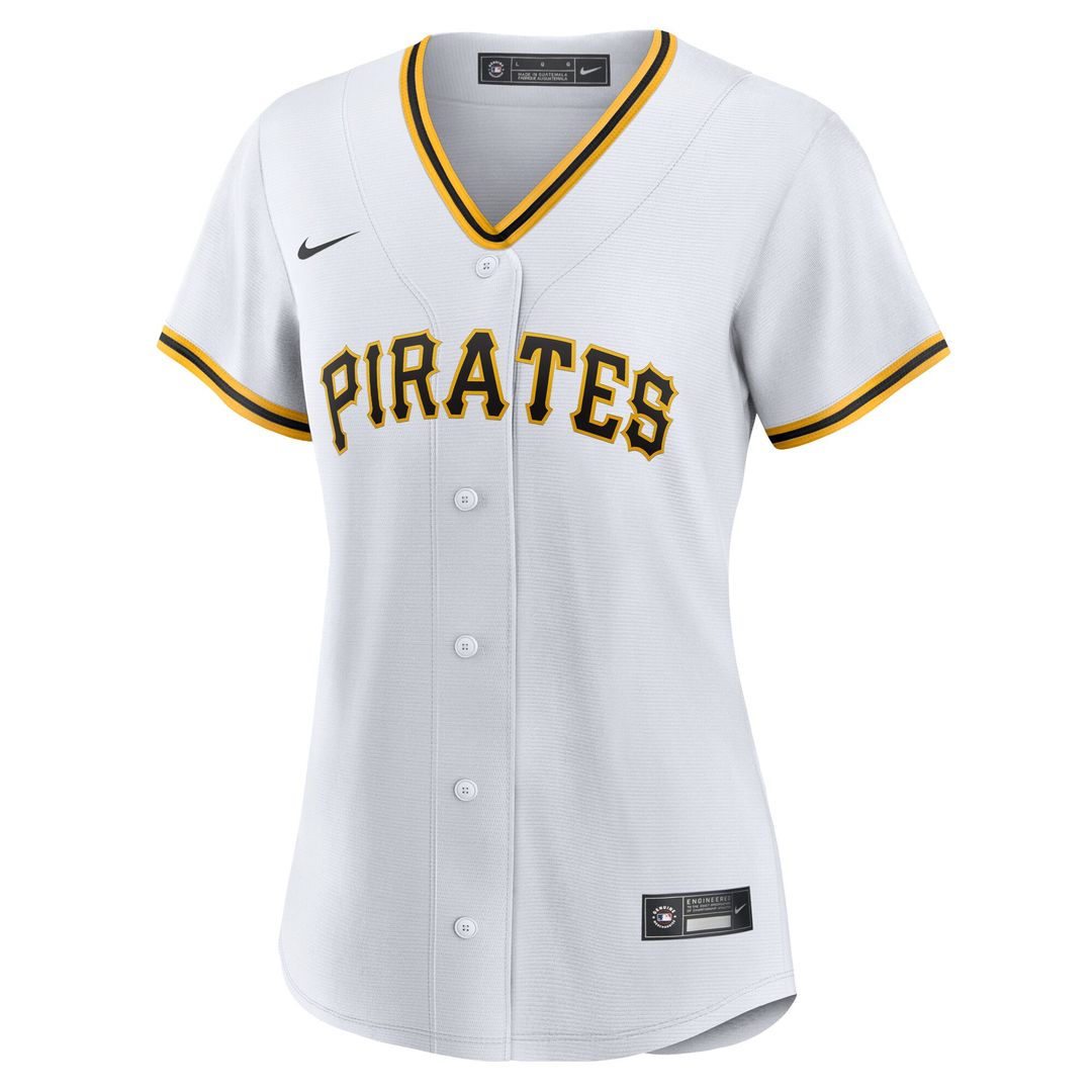 Pittsburgh Pirates Spencer Horwitz Nike Women's Home Replica Jersey - White Team Jersey Sports Fan Apparel