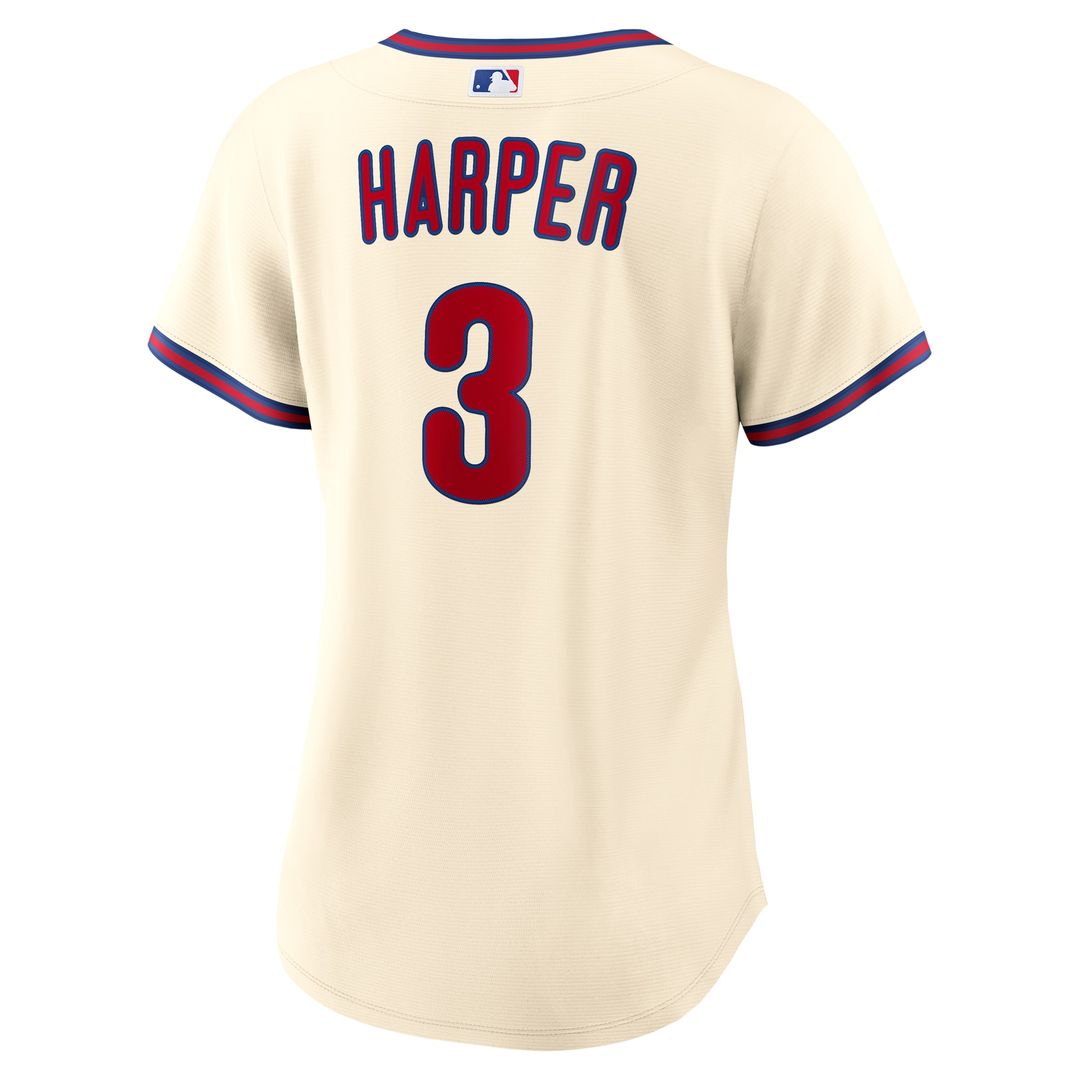 Philadelphia Phillies Bryce Harper Nike Women's Home Replica Jersey - White Team Jersey Sports Fan Apparel