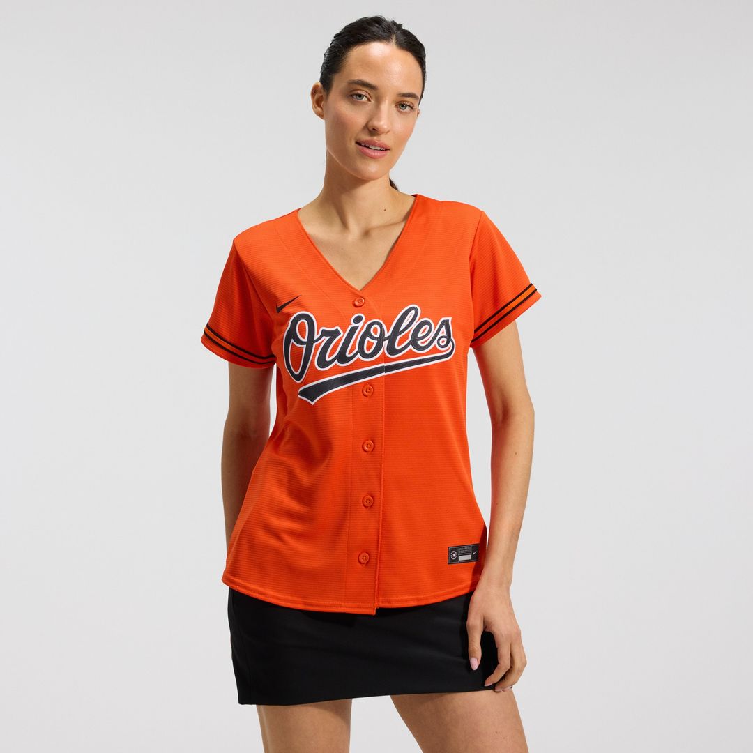 Baltimore Orioles Adley Rutschman Nike Women's Alternate Replica Player Jersey - Orange Team Jersey Sports Fan Apparel