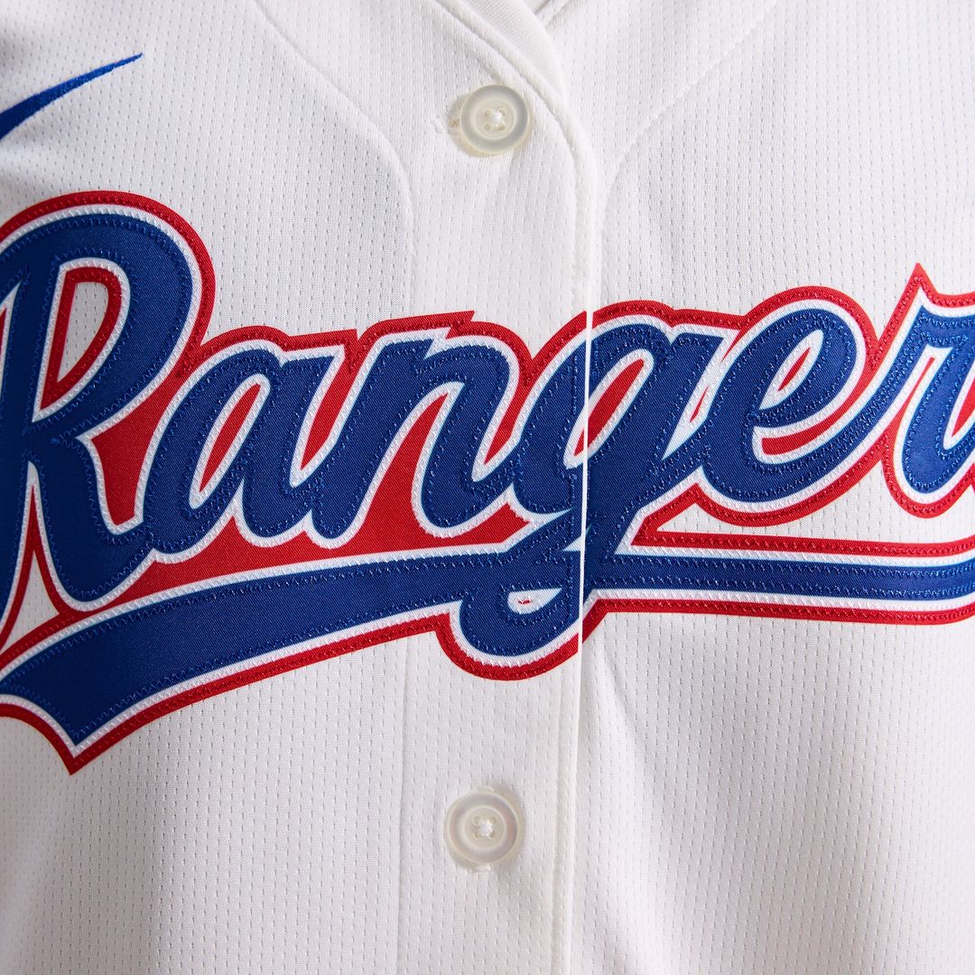 Texas Rangers Nike Women's Home Limited Jersey - White Team Jersey Sports Fan Apparel