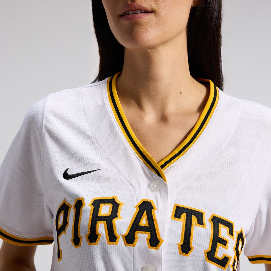 Pittsburgh Pirates Nike Women's Home Limited Jersey - White Team Jersey Sports Fan Apparel