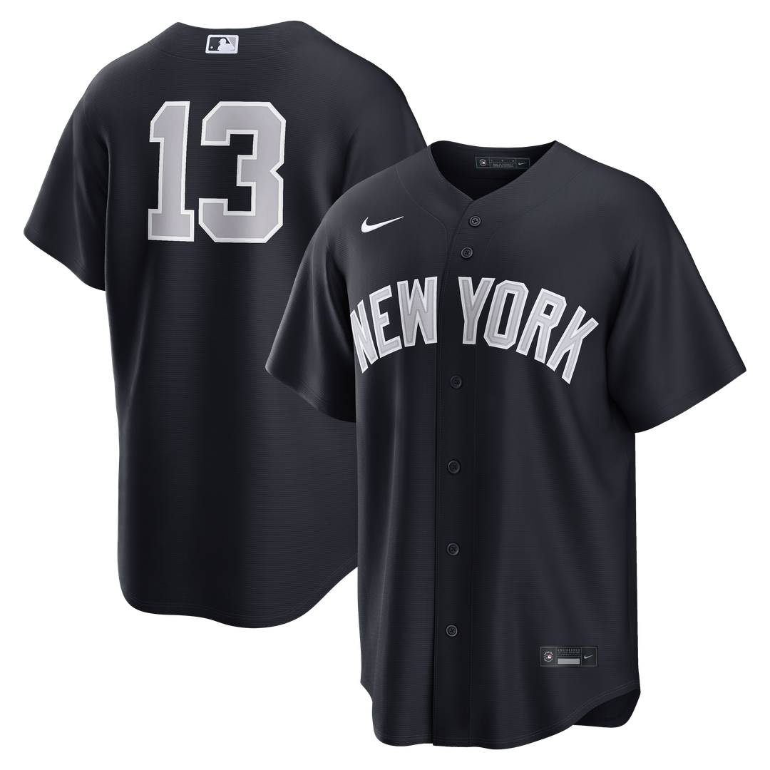 New York Yankees Jazz Chisholm Jr. Nike Road Replica Jersey - Gray Team Jersey Sports Fan Apparel