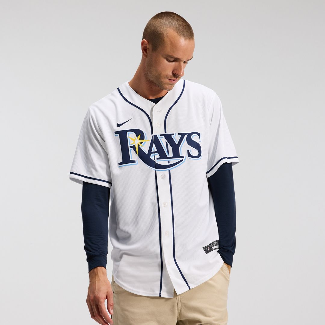 Tampa Bay Rays Yandy Díaz Nike Home Replica Jersey - White Team Jersey Sports Fan Apparel