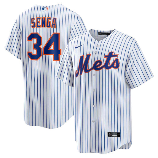New York Mets Kodai Senga Nike Home Replica Player Jersey - White/Royal Team Jersey Sports Fan Apparel
