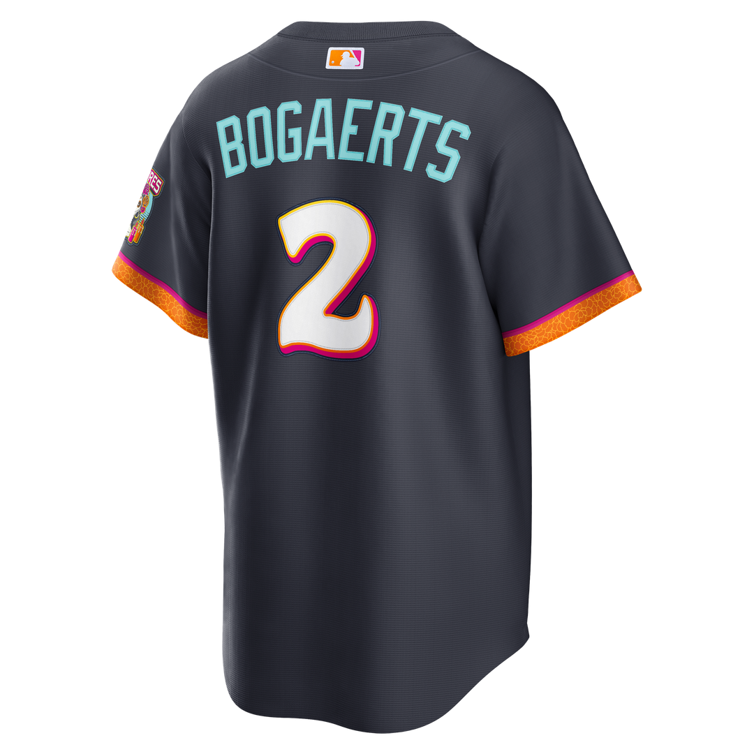 San Diego Padres Xander Bogaerts Nike 2026 City Connect Stadium Jersey - Obsidian Team Jersey Sports Fan Apparel