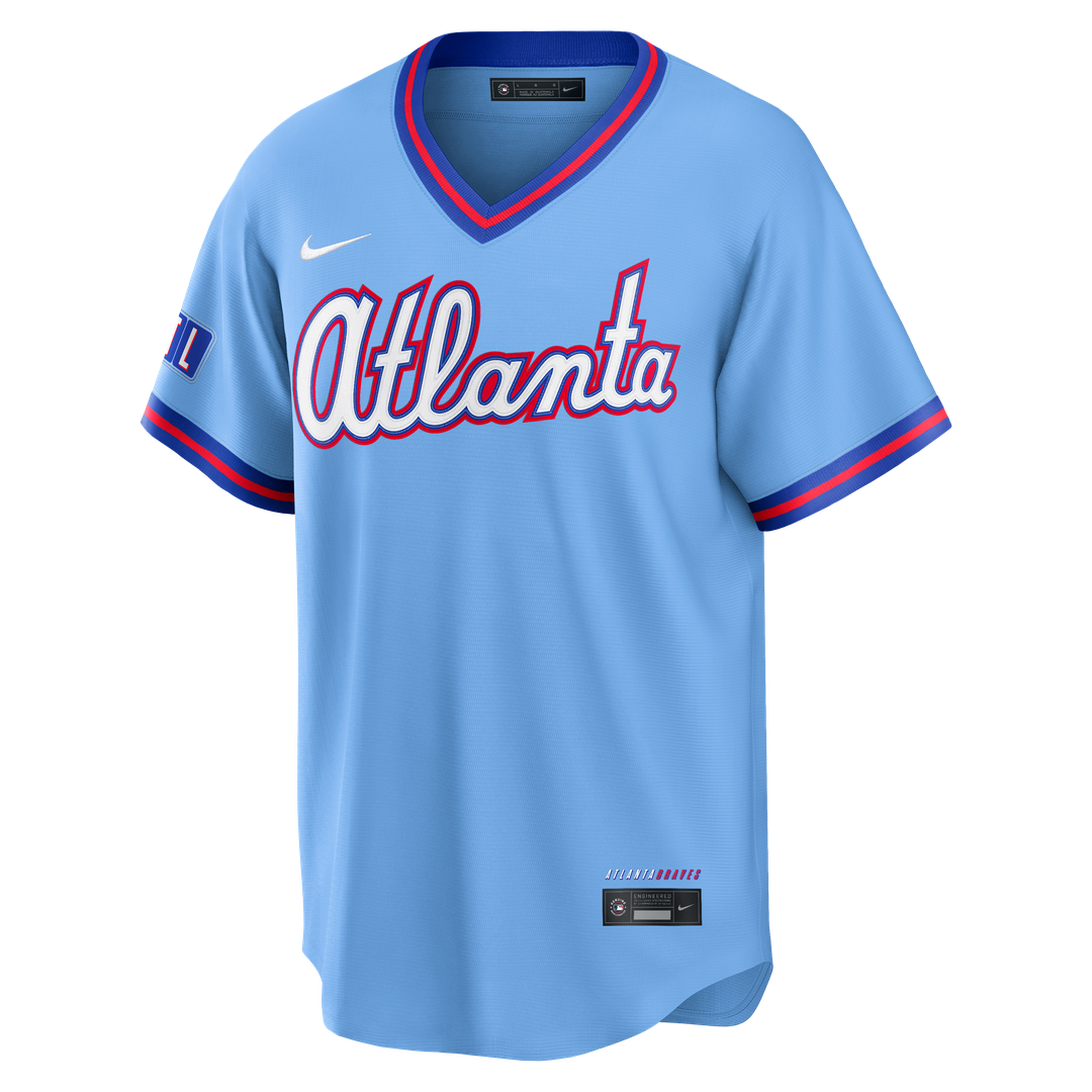 Atlanta Braves Nike 2026 City Connect Stadium Jersey - Powder Blue Team Jersey Sports Fan Apparel