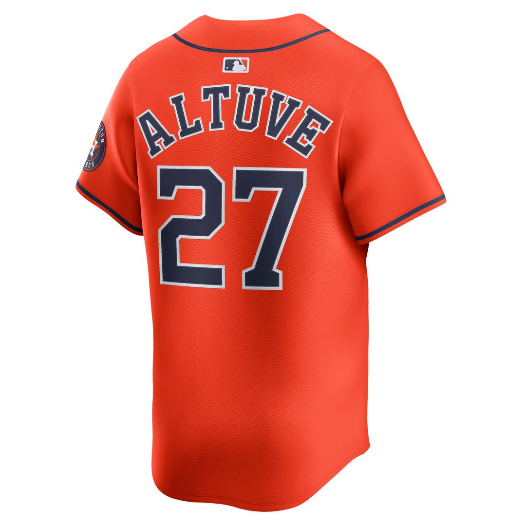 Houston Astros Jose Altuve Nike Road Limited Player Jersey - Gray Team Jersey Sports Fan Apparel
