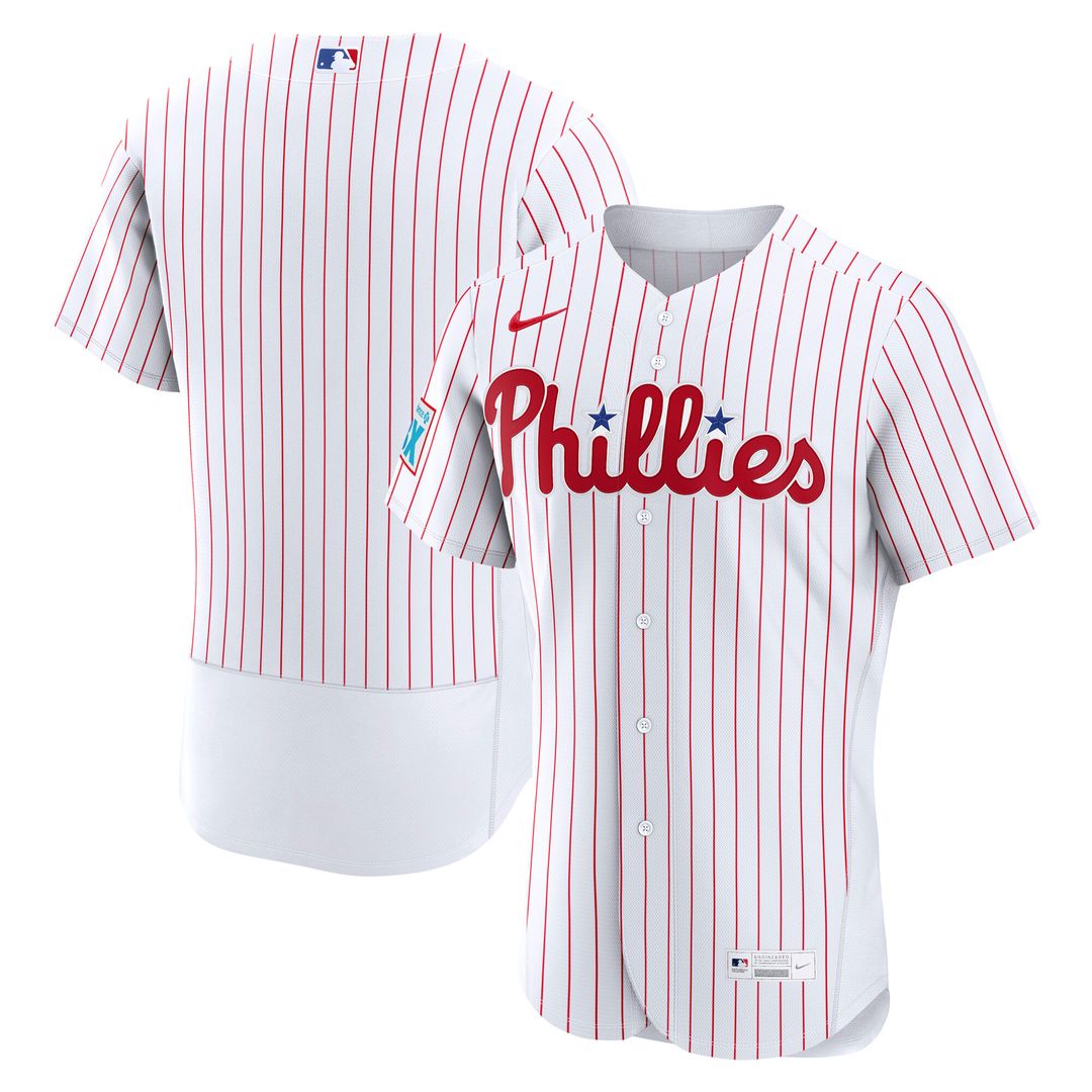 Philadelphia Phillies Nike Alternate Authentic Jersey - Light Blue Team Jersey Sports Fan Apparel