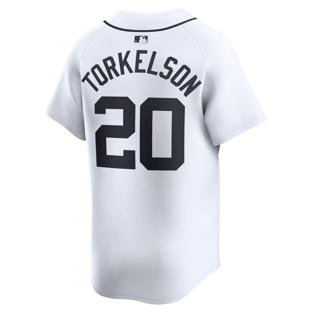 Detroit Tigers Spencer Torkelson Nike Youth Home Limited Player Jersey - White Team Jersey Sports Fan Apparel