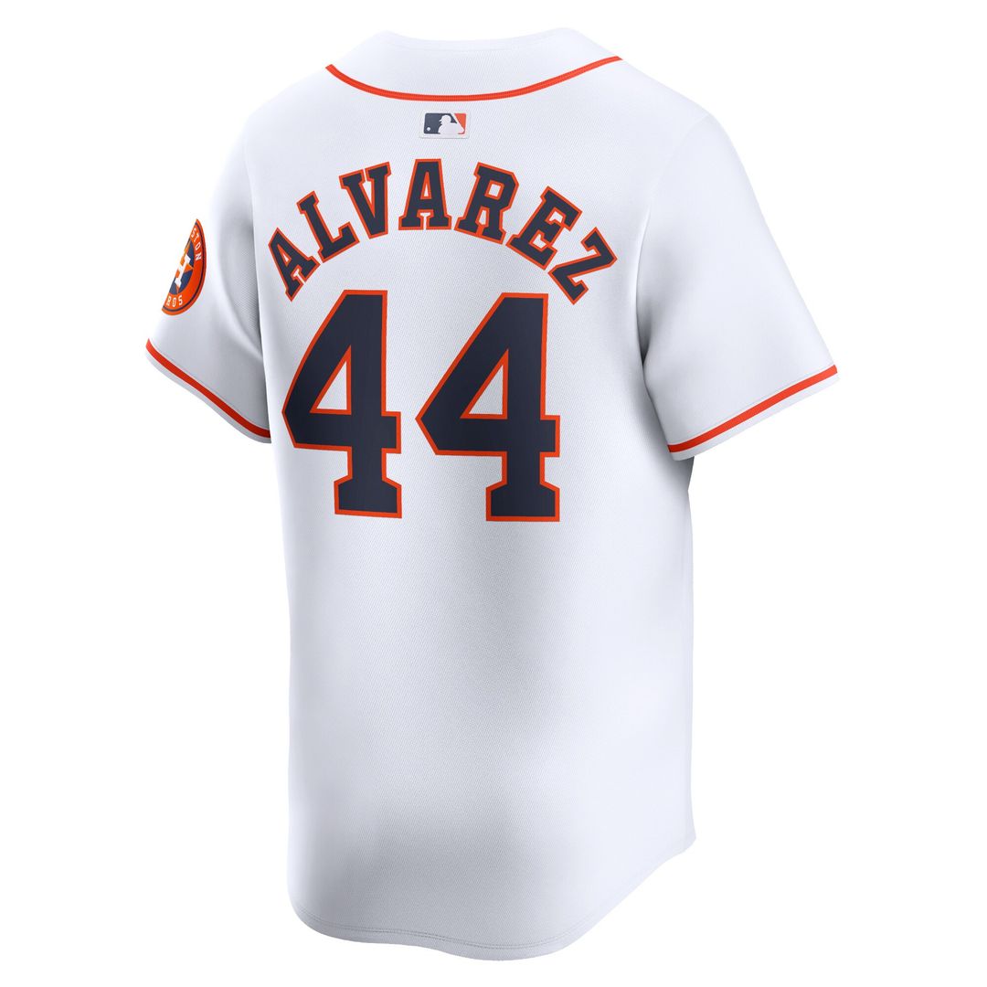 Houston Astros Yordan Alvarez Nike Home Limited Player Jersey - White Team Jersey Sports Fan Apparel