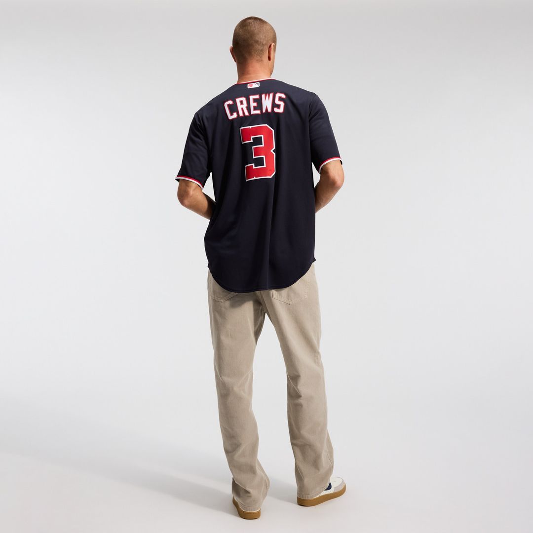 Washington Nationals Dylan Crews Nike Alternate Replica Jersey - Navy Team Jersey Sports Fan Apparel