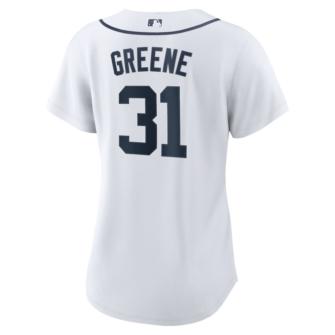 Detroit Tigers Riley Greene Nike Women's Home Replica Player Jersey - White Team Jersey Sports Fan Apparel