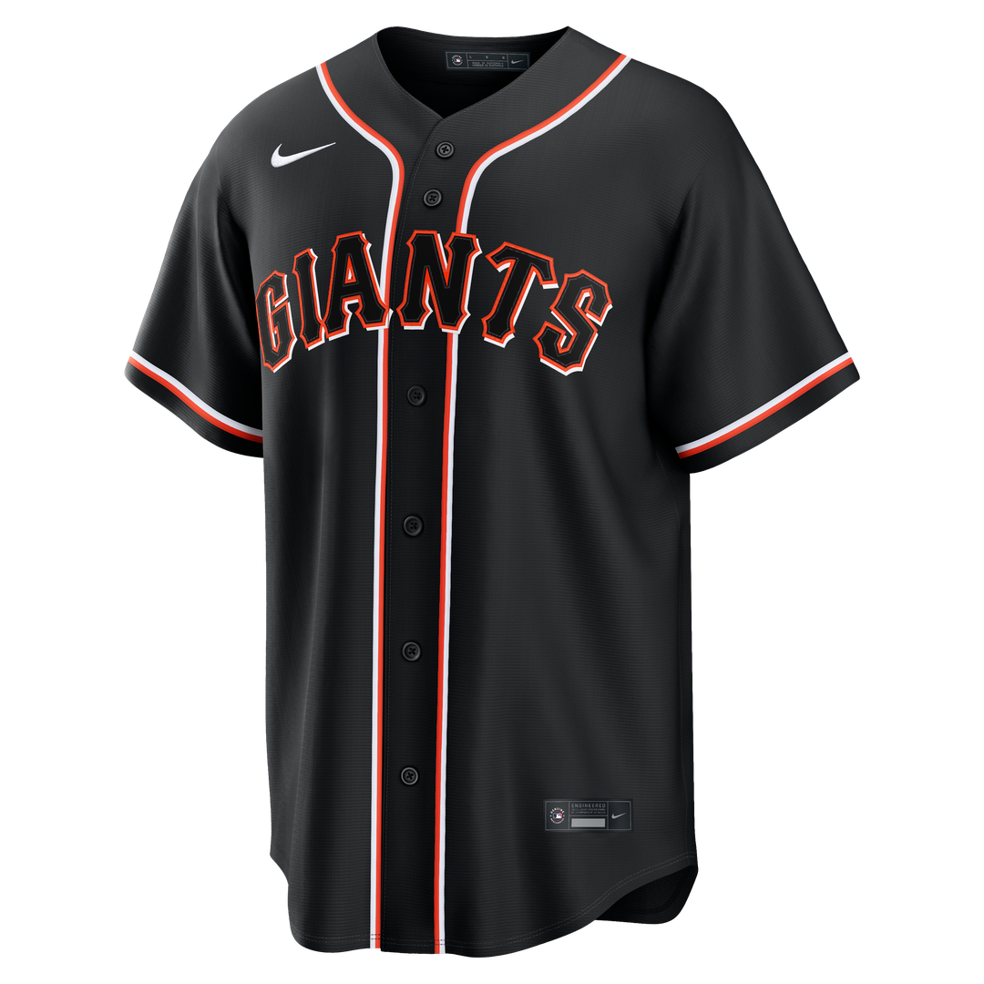 San Francisco Giants Jung Hoo Lee Nike Fashion Replica Black Out Jersey Team Jersey Sports Fan Apparel