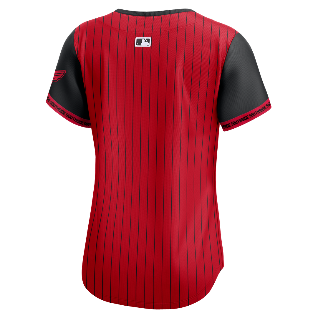 Chicago White Sox Nike Women's 2025 City Connect Limited Jersey - Red/Black Team Jersey Sports Fan Apparel