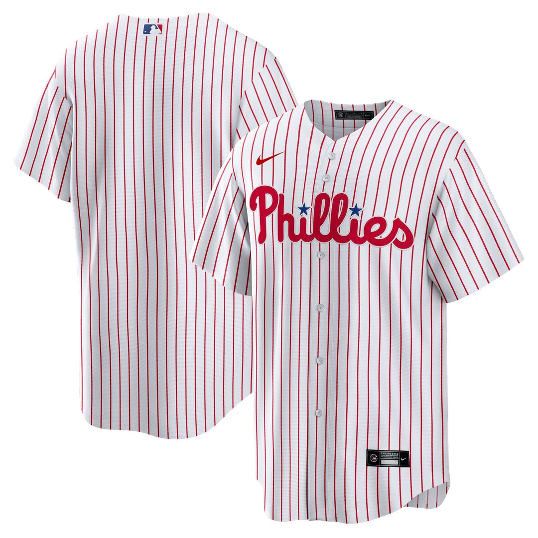 Philadelphia Phillies Nike Home Big & Tall Replica Jersey - White Team Jersey Sports Fan Apparel